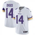 Minnesota Vikings #14 Stefon Diggs Nike White Color Rush Limited Jersey