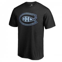 Men\'s Montreal Canadiens Black NHL Pond Hockey T-Shirt