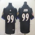 Nike Baltimore Ravens #99 Matthew Judon Black Color Rush Limited Jersey