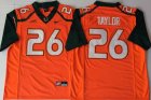 Miami Hurricanes #26 Sean Taylor Orange College Football Jersey - PNS