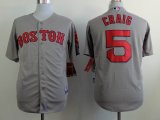 Boston Red Sox #5 Allen Craig gray MLB Jerseys