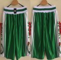 Boston Celtics green nba shorts print -XD