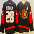 Adidas Ottawa Senators #28 Claude Giroux black hockey jersey-PD