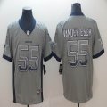 Dallas Cowboys #55 Leighton Vander Esch Nike gray drift Color Rush Limited Jersey