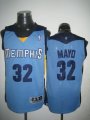 NBA Memphis Grizzlies 32 O.J.Mayo skyblue Jerseys