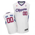 Los Angeles Clippers Custom white adidas Home Jersey for sale