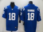 Indianapolis Colts #18 Peyton Manning Nike blue Color Rush Limited Jersey