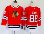 Women Adidas Chicago Blackhawks #88 Patrick Kane red hockey jersey