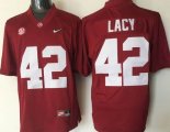 2016 New Alabama Crimson Tide #42 Eddie Lacy College Football Limited Jerseys - Red