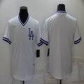 Nike Los Angeles Dodgers white Majestic baseball jersey-BD