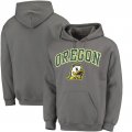 Fanatics Branded Oregon Ducks Charcoal Campus Pullover Hoodie