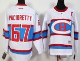 Youth Montreal Canadiens #67 Max Pacioretty white ice hockey jersey 2016 winter classic patch