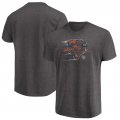 Chicago Bears Majestic Big & Tall Fierce Intensity T-Shirt â€“ Heathered Charcoal