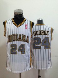 Indiana pacers #24 Paul George white new nba Jersey