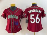 Youth 2023 World Cup Mexico #56 Randy Arozarena red majestic baseball jerseys 13