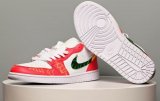 Women 2023 Air Jordan 1 basketball Shoes white red