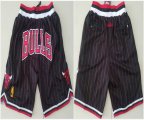 nike Chicago Bulls black NBA shorts with pocket