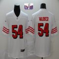 San Francisco 49ers #54 Fred Warner white nike Color Rush Limited Jersey