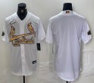 Nike St.Louis Cardinals blank white majestic baseball jerseys