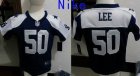 Nike Dallas Cowboys 50 Sean Lee Game Blue NFL Thanksgiving Children Jerseys