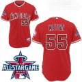 Anaheim Angels Jerseys 51 Matsui Emroidered Jersey Red