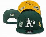 2023 Oakland Athletics green MLB Snapback Hats-YD