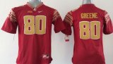 Youth Florida State Seminoles (FSU) Rashad Greene 80 red gold College Football Jerseys