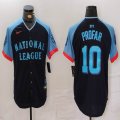 National League #10 Jurickson Profar Nike Navy 2024 MLB All-Star Game Limited Player Jersey