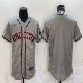 Nike Houston Astros blank gray Flexbase Authentic Collection Jersey