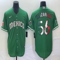 2023 World Cup Mexico #56 Randy Arozarena green majestic baseball jerseys 26