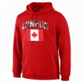 2018 World cup Canada Fanatics Branded Devoted Pullover Hoodie - Red