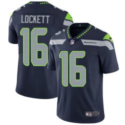 Seattle Seahawks Tyler Lockett #16 blue Color Rush Limited Jersey