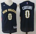 New Orleans Pelicans #0 DeMarcus Cousins dark blue NBA jersey