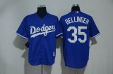 Los Angeles Dodgers #35 Cody Bellinger blue majestic baseball Jersey