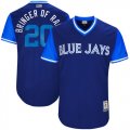 Toronto Blue Jays #20 Bringer Of Ram blue classic baseball Jerseys