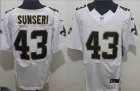 Nike New Orleans Saints #43 Vinnie Sunseri white elite NFL Children Jerseys