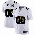 Customized Nike Jacksonville Jaguars white Color Rush Limited Jersey Shadow edition