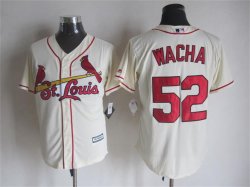 St.Louis Cardinals #52 Michael Wacha Cream New Cool Base Stitched Baseball Jersey