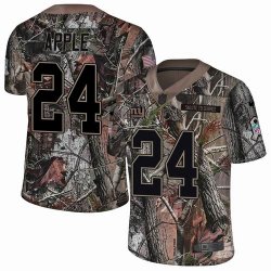 Men New York Giants #24 Eli Apple nike Camo Color Rush Limited Jersey