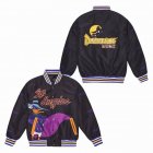 DARKWING DUCK LA BLACK WHITE SATIN JACKET