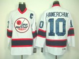 Winnipeg Jets 10 HAWERCHUK white nhl jerseys