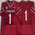 South Carolina Gamecocks #1 Deebo Samuel Red College Football Jersey