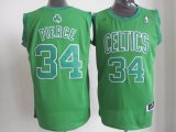 Boston Celtics #34 Paul Pierce Green NBA Christms Jerseys