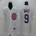 Nike Chicago Cubs #9 Javier Baez white majestic baseball Jersey