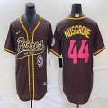 Nike San Diego Padres #44 Joe Musgrove brown MLB Baseball jerseys Joint name-BD 02