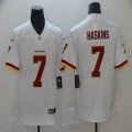 Washington Redskins #7 Dwayne Haskins Nike white Color Rush Limited Jersey