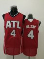 Atlanta Hawks #4 Paul Millsap red Swingman nba basketball jerseys