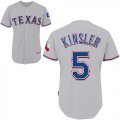 MLB Texas 5# Kinsler Grey kid Jerseys