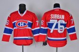 reebok Montreal Canadiens 76 Subban red kids nhl jerseys