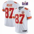 Nike Kansas City Chiefs Travis Kelce #87 white Color Rush Limited Jerseys